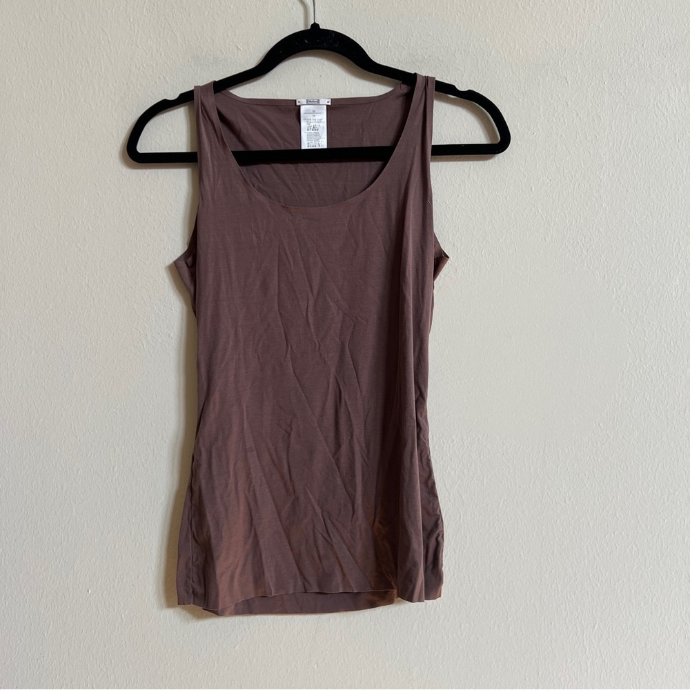 Wolford Aurora Tank Top Brown Xsmall